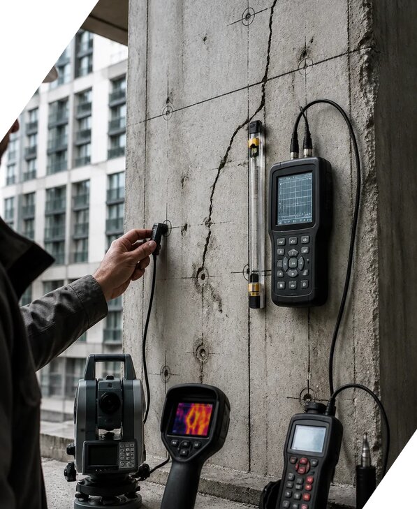 Инструментальное обследование зданий в Новороссийске от 15312 р. | ЭкспертизаРоссия